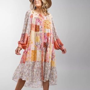 Free People california soul maxi shirt